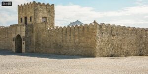 The Surakhani fire temple resembles a castle and is Azerbaijan's most famous fire temple