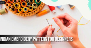 Indian Embroidery Pattern For Beginners