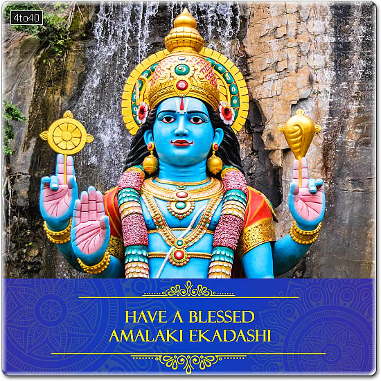 Amalaki Ekadashi Greeting Card