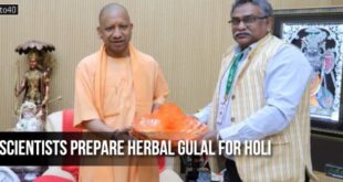 Scientists prepare herbal Gulal for Holi from Kachnar flowers