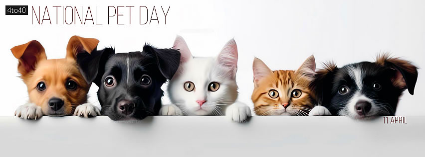 National Pet Day Facebook Banner