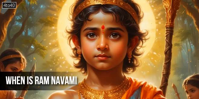 When is Ram Navami or birthday of Lord Rama celebrated?