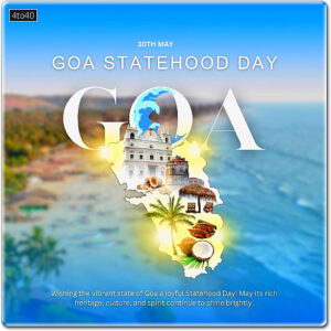 On this Goa Statehood Day, we honour the rich heritage, serene beauty, and vibrant culture that make this state truly special