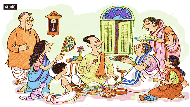 On this day married women and their husbands are invited and entertained by women's parents