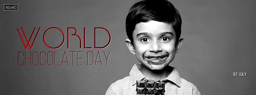World Chocolate Day Facebook Banner Poster For Social Media