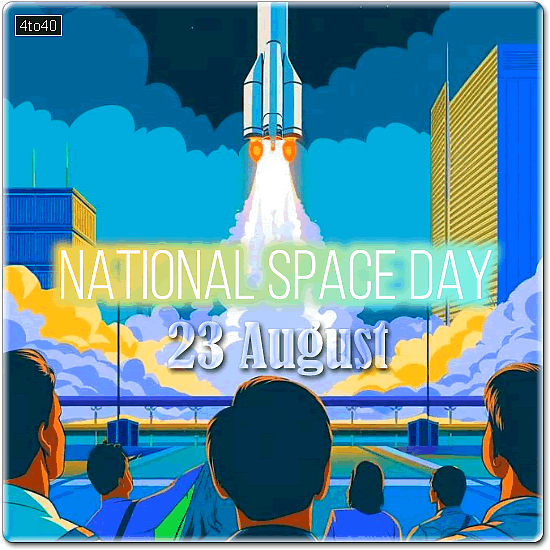 Prime Minister Shri Narendra Modi announced August 23 as "National Space Day"