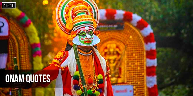 Onam Quotes For Students And Children