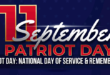 Patriot Day: September 11 - National Day of Service & Remembrance