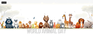 World Animal Day Banner and Poster - 04 October