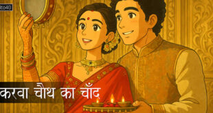 Karva Chauth Festival Hindi Poem करवा चौथ का चाँद