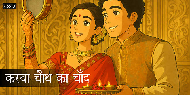 Karva Chauth Festival Hindi Poem करवा चौथ का चाँद