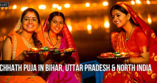 Chhath Puja in Bihar, Uttar Pradesh and other North Indian states