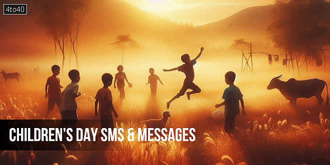 Children's Day SMS and Messages For Students