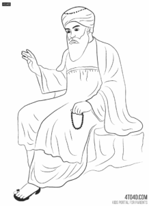 Guru Nanak was born into a Hindu family but went on to found Sikhism, a distinct religion.