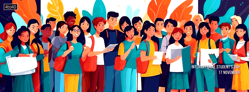 International Student's Day Facebook Cover