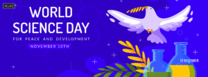 World Science Day for Peace and Development Social Media Banner Poster For Free