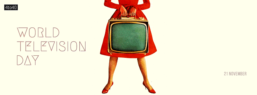 World Television Day 21 November Facebook Social Media Banner