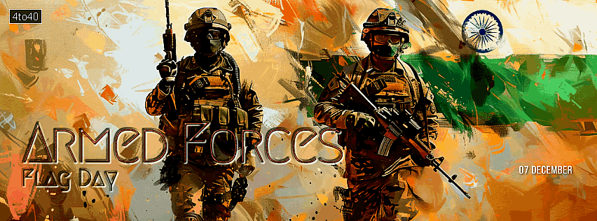 Armed Forces Flag Day or the Flag Day of India is a day dedicated to honouring the soldiers and veterans