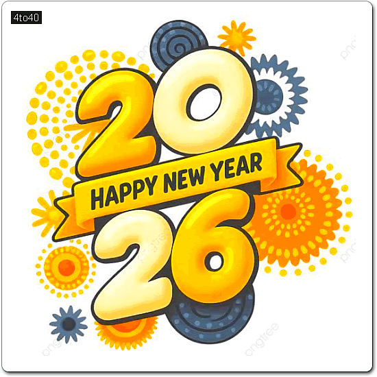 Happy New Year 2026 Celebration Digital Greeting Card