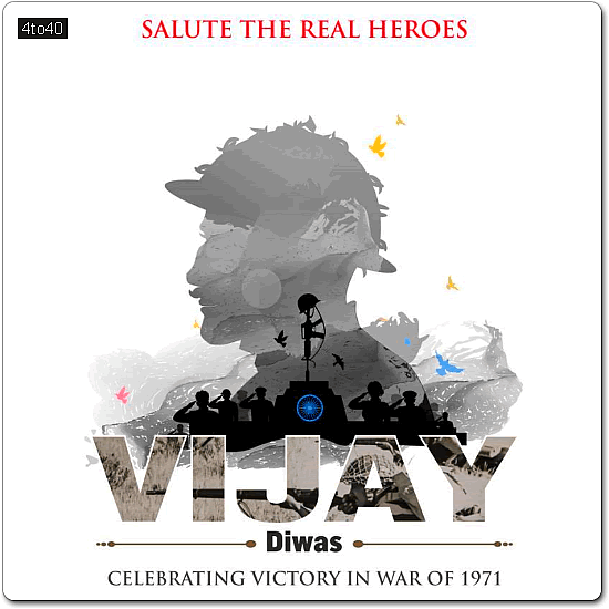 Salute the Real Heroes! Celebrating Victory in 1971 War on Vijay Diwas.