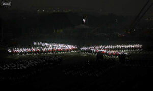 Beating Retreat ceremony on January 29, 2026, marking the culmination of 77th Republic Day celebrations