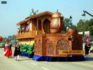 Jammu & Kashmir 2026 Republic Day Tableaux - Theme: Handicrafts and Folk Dances of Jammu & Kashmir