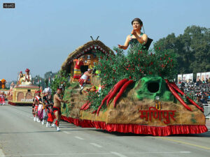 Manipur State 2026 Republic Day Tableaux - Theme: Towards Prosperity: From Agricultural Fields to International Markets