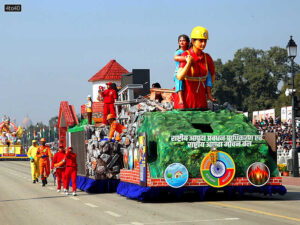 Ministry of Home Affairs (NDMA & NDRF) 2026 Republic Day Tableaux - Theme: Bhuj Earthquake - 25 Years of Resilience