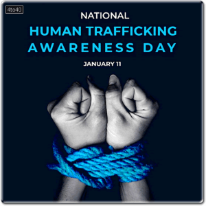 National Human Trafficking Awareness Day Social Media Message Card
