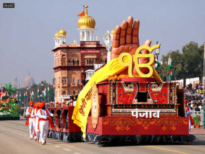 Punjab State 2026 Republic Day Tableaux - Theme: 350th Year of Martyrdom of Sri Guru Tegh Bahadur Sahib Ji