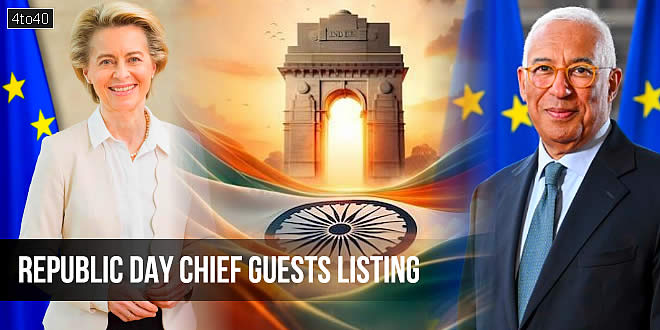 Republic Day Chief Guests Listing: 26 January Celebration