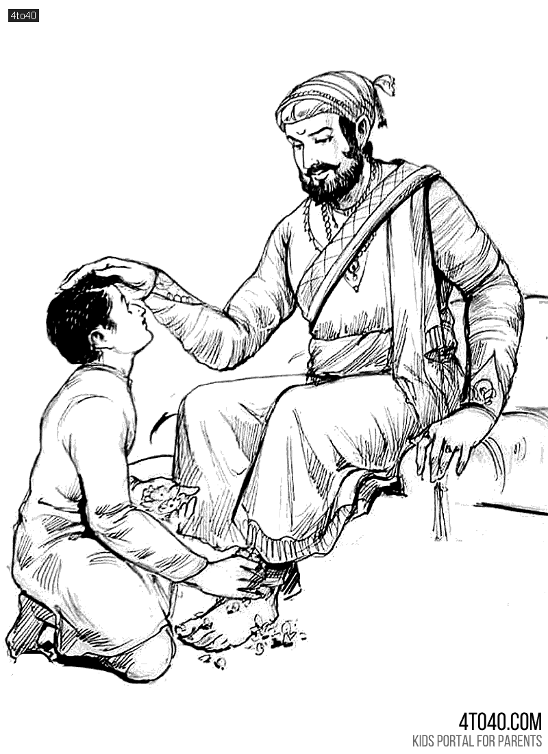 Sambhaji Raje and Chhatrapati Shivaji Raje Maharaj of Maratha Kingdom
