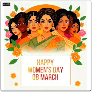 Happy Women's Day Greeting Card