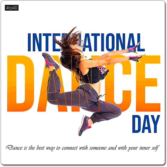 Happy International Dance Day Greeting Card