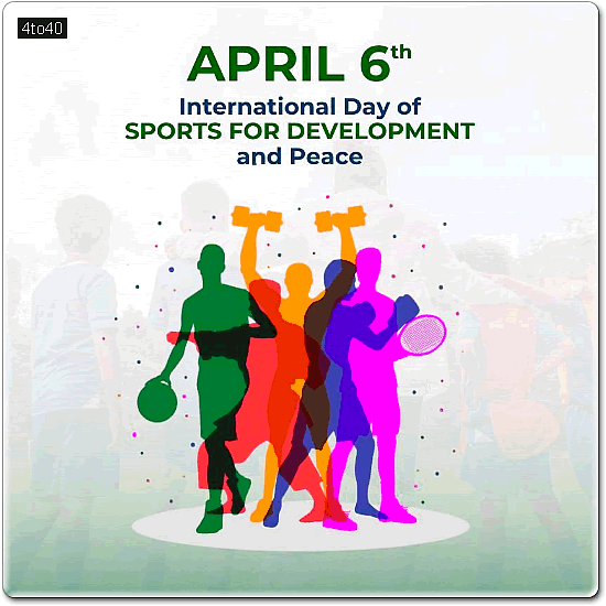 Sports ain't just fun; they bring peace. Today's about kickin' balls, swingin' bats, and makin' friends. Let's play fair, unite, and spread love. Happy International Day of Sports for Development and Peace! Sport for peace, y'all!