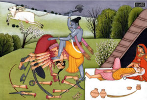 Parashurama Killing Kartaveerya