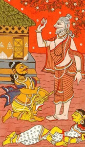 Parashurama Beheads His Mother Renuka