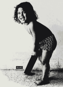 Sachin Tendulkar rare childhood picture