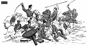 Sketch from the book - The Indian War Of Independence 1857