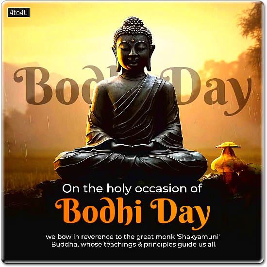 Celebrate the light of wisdom and the path to enlightenment this Bodhi Day