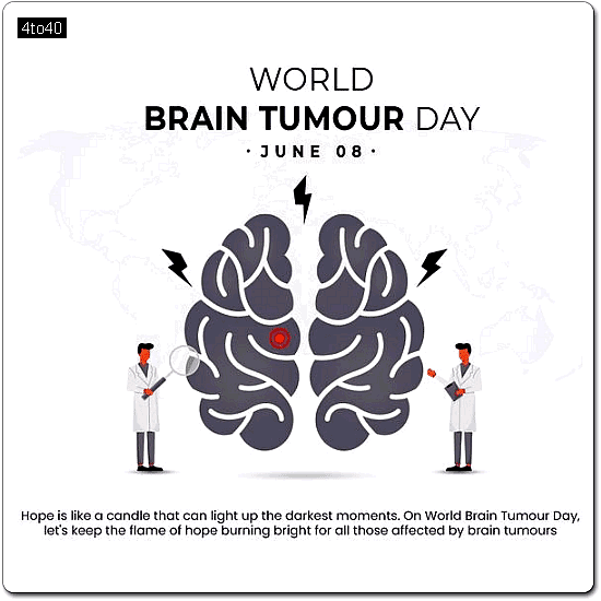 World Brain Tumour Day Digital Greeting Card For Social Media