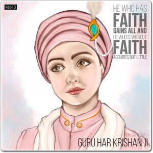 Guru Har Krishan Ji youngest guru in Sikhism