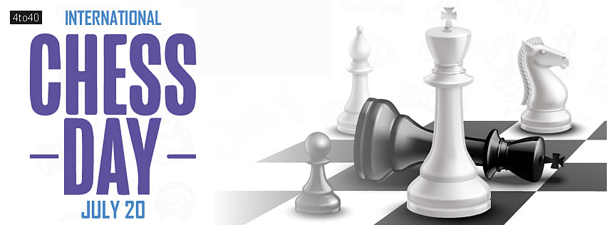 International Chess Day 20 July Facebook Cover