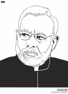 PM Narendra Modi portrait