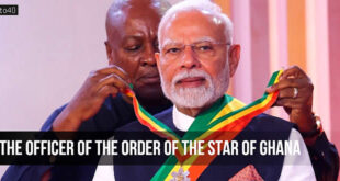 पीएम मोदी को मिला 'ऑर्डर ऑफ द स्टार' सम्मान