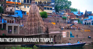 रत्नेश्वर महादेव मंदिर (मातृ-ऋण महादेव): वाराणसी का झुका हुआ मंदिर