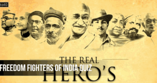 Freedom Fighters of India Quiz For Students and Children