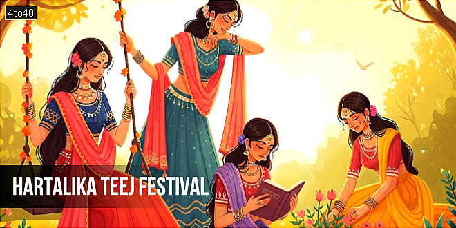 Hartalika Teej Festival Date, Significance and Related Legends