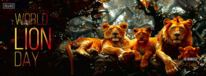 World Lion Day was conceived to create awareness of the conservation needs of lions