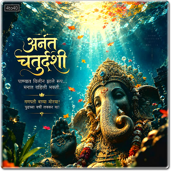 Anant Chaturthi is celebrated on last day of Ganesh Chaturthi